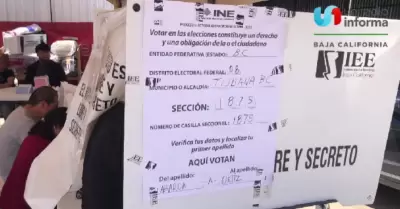 votación