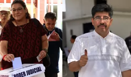 Lenia Batres / Hugo Aguilar Ortiz