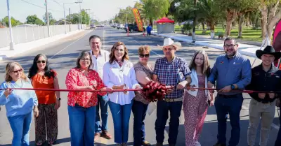 Obras de pavimentación carretera zona prioritaria del Valle de Mexicali