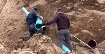 Piden suspensión de obra en Lomas de Agua Caliente; señalan que invade área verd
