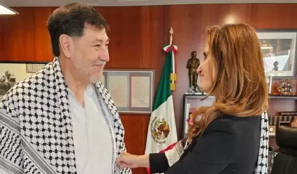 Embajadora de Palestina en Mxico se rene con Fernndez Noroa
