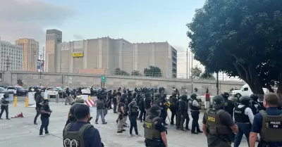Protestas de migrantes en Los Ángeles