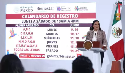 Ariadna Montiel, secretaria de Bienestar