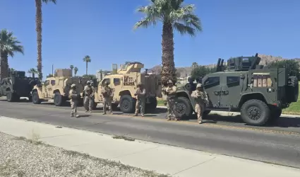 Marines son enviados a apoyar en protestas de Los ngeles