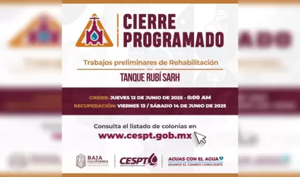 Rehabilitacin del tanque Rub SARH