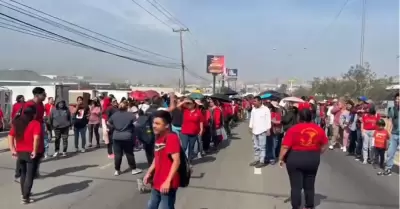 Antorcha Campesina bloque por dos horas la carretera Tijuana - Tecate