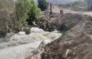 Habitantes del Ribera del Bosque piden a autoridades que intervengan luego de que constructora bloque afluente del Arroyo Alamar