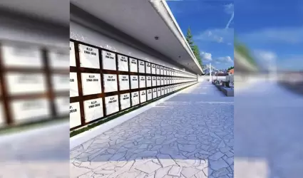 Inicia construcci�n de nuevos nichos en Pante�n Municipal No. 1 de Tecate