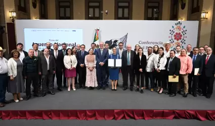 Firma del Acuerdo Nacional Maz-Tortilla