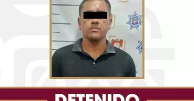 Presunto responsable del robo de un camin