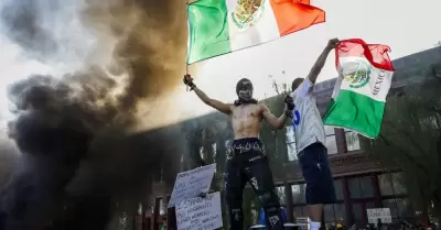 Protestas migrantes en EU