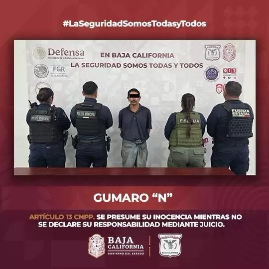 Detenido tras persecucin en Ensenada