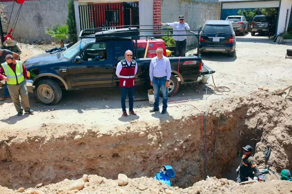 Avanza obra del tanque Rub SARH, pieza clave en el abasto de agua en Tijuana