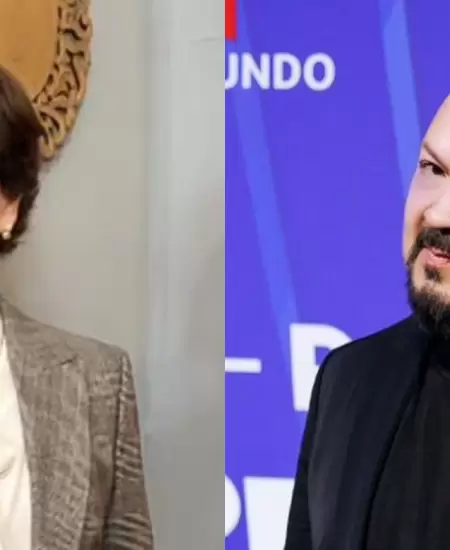 Pati Chapoy y Pepe Aguilar