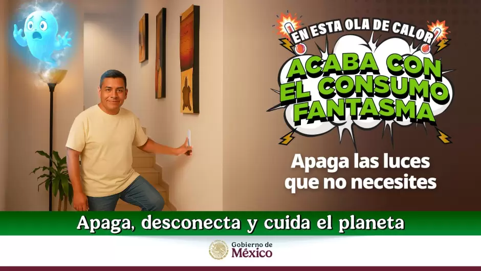 Campaa nacional "Apaga, desconecta y cuida el planeta"