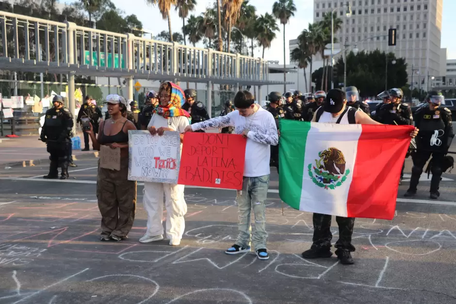 Protestas en Los ngeles