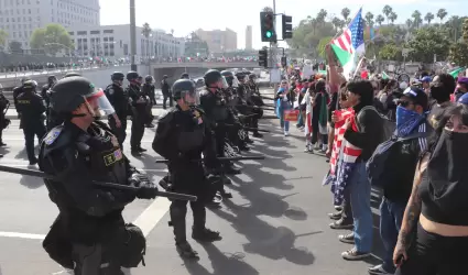 Protestas en Los ngeles