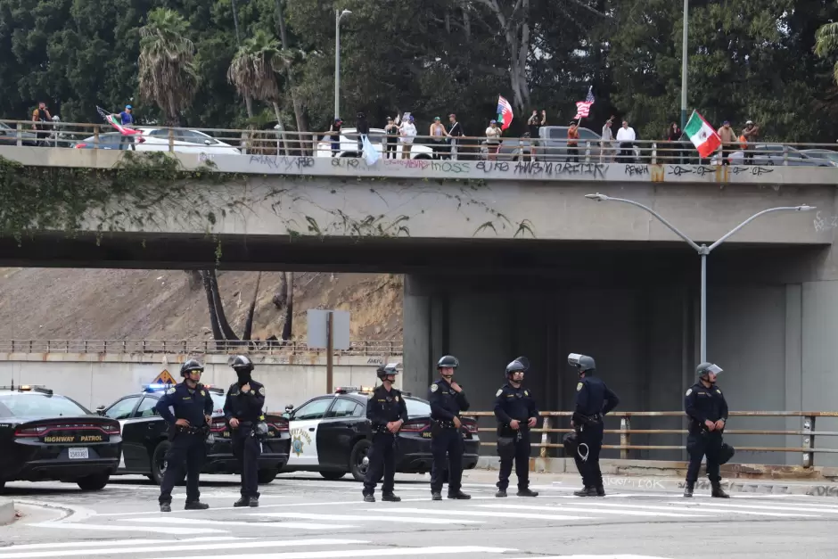 Protestas en Los ngeles
