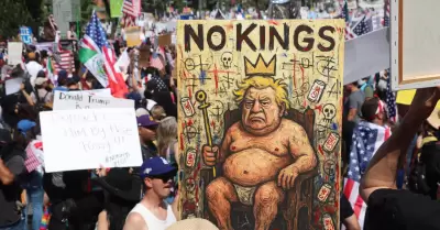 Protesta en Los Ángeles contra redadas migratorias y militarización de EEUU