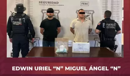 Detenidos con armas