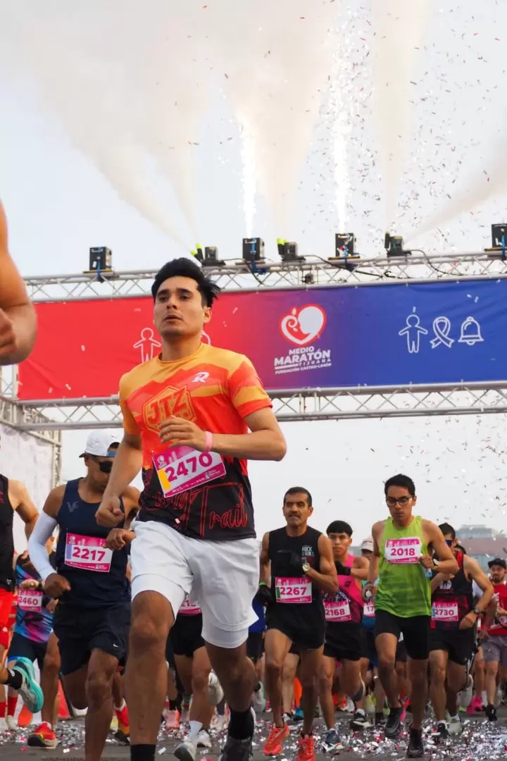 Éxito histórico en el medio maratón Tijuana 2025 de Fundación Castro-Limón