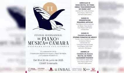 2da edicin del Festival Internacional de Piano y Msica de Cmara