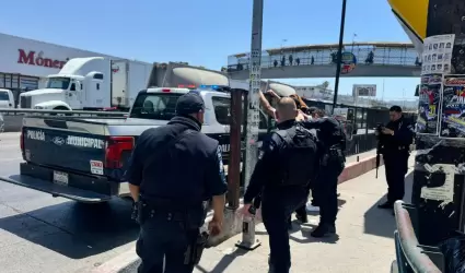Vigilancia en la colonia