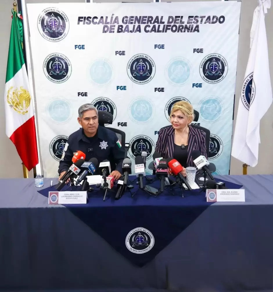 Fiscala General del Estado y Secretara de Seguridad de Baja California