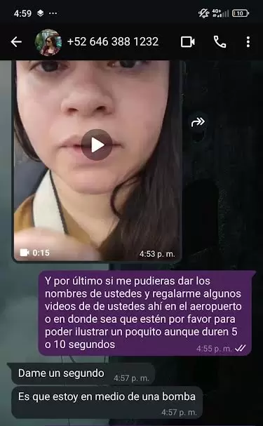 Bajacaliforniana atrapada en el conflicto de Medio Oriente, entre bombardeos y estafas