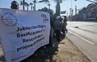 Maestros interinos de la CNTE en BC denuncian que siguen sin recibir su salario
