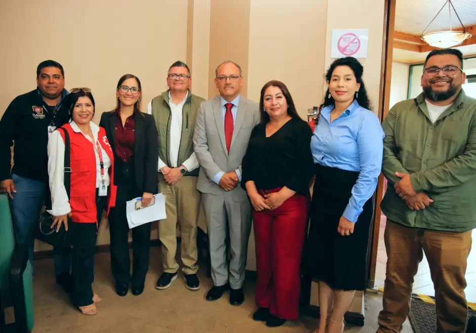 Vnculo con organizaciones civiles de Tijuana