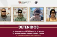 Detiene SSPCM a cuatro presuntos responsables por daos en propiedad ajena en yonque de la colonia La Mesa