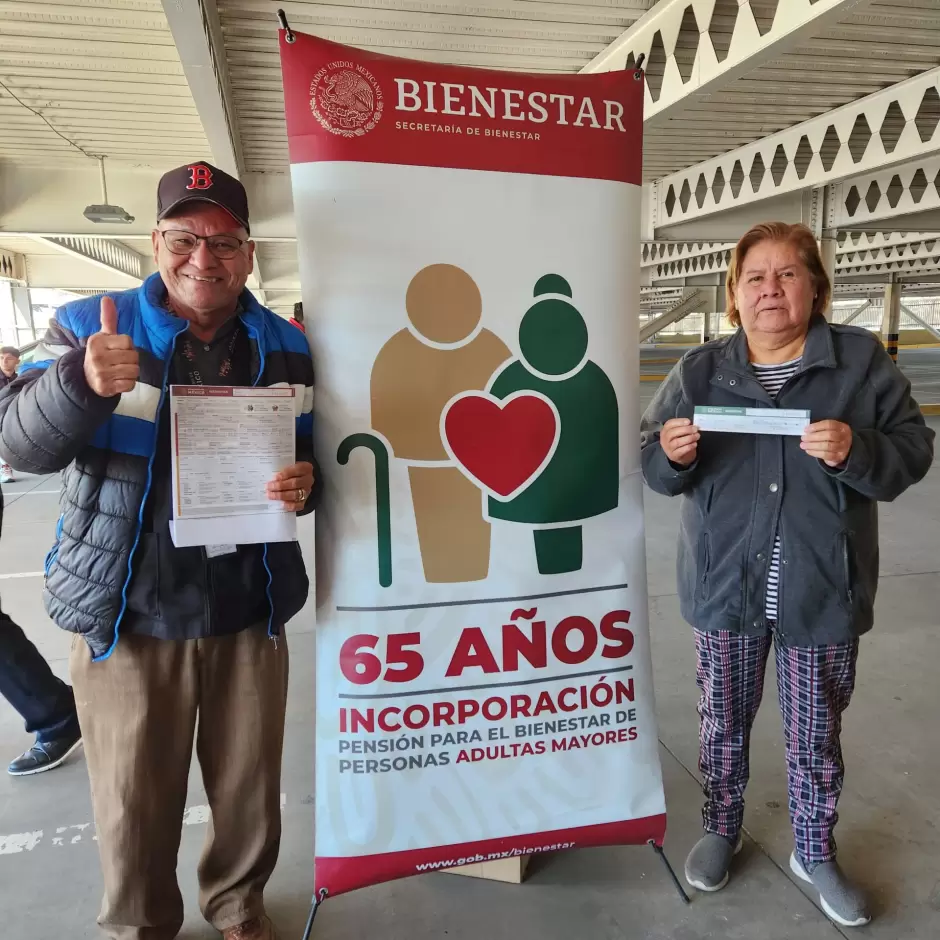 Pensin Adulto Mayor y Mujeres Bienestar