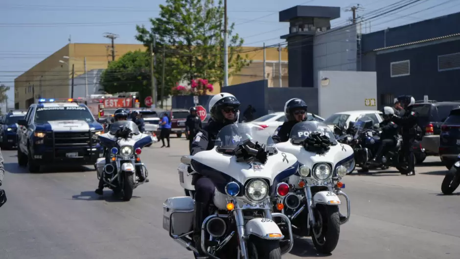 Despiden con honores al oficial de trnsito Antonio Garca Medrano