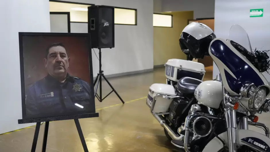 Despiden con honores al oficial de trnsito Antonio Garca Medrano