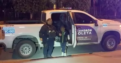 Detenidos por violencia familiar