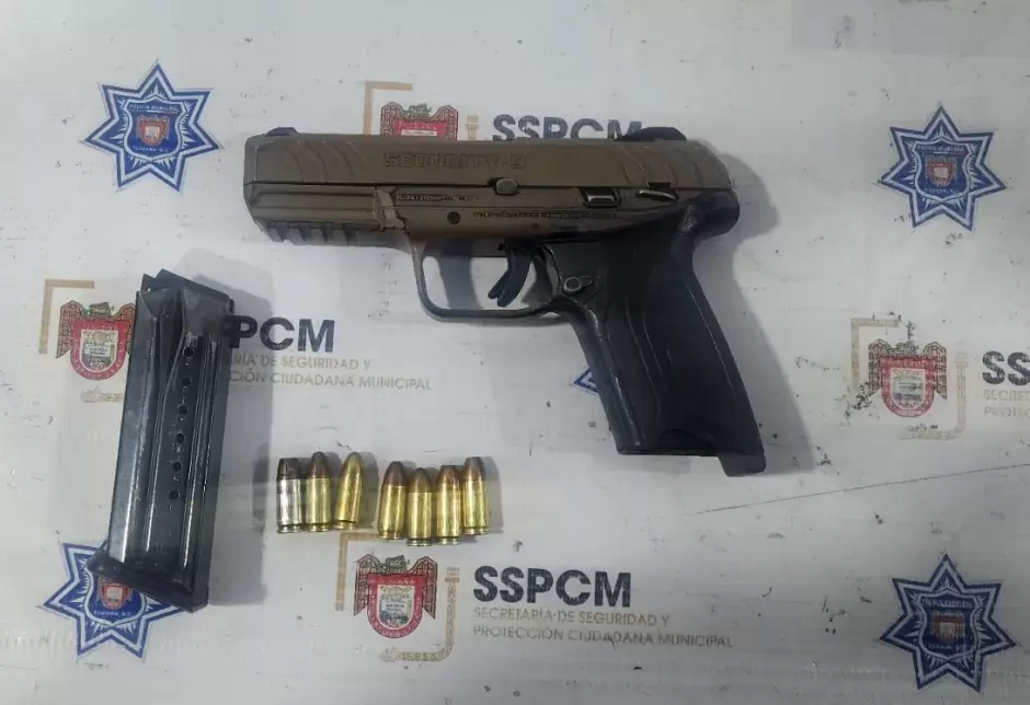 Detenidos con armas en el fraccionamiento Hacienda Lindavista