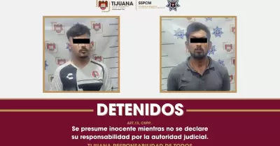 Detenidos con armas en el fraccionamiento Hacienda Lindavista