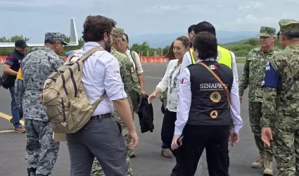 Claudia Sheinbaum en Oaxaca