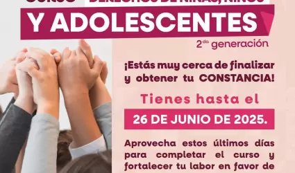Curso de derechos de niñas, niños y adolescentes