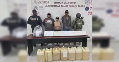 3 presuntos delincuentes en Valle de Guadalupe