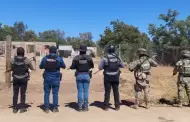 Fuerza Estatal y Defensa despliegan operativo en La Rumorosa; detienen a 6, aseguran armas y vivienda