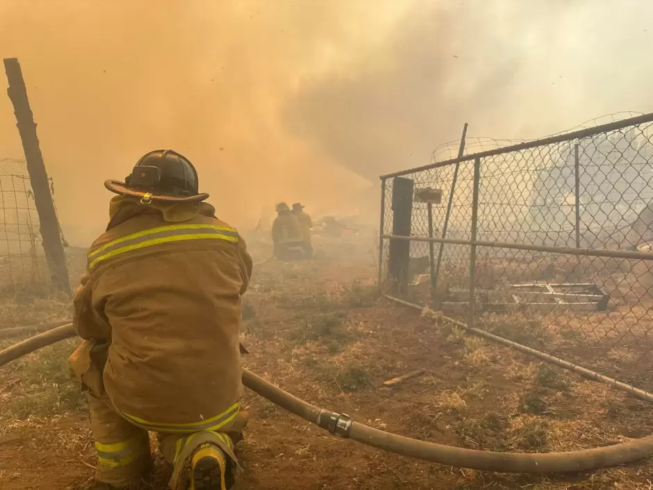 Incendios activos de Tecate