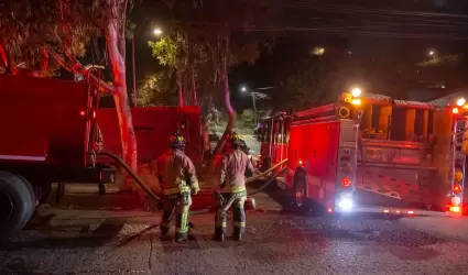 Incendio en vivienda de Can de las Rosas