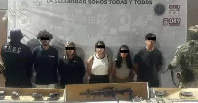 Detienen a grupo criminal en operativo en La Rumorosa