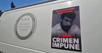 Manifestacin por el asesinato de Francisco Javier Ortiz