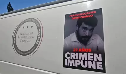 Manifestacin por el asesinato de Francisco Javier Ortiz