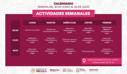 Actividades del Centro Libre