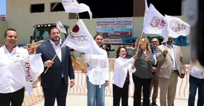Arranque de obra de la Universidad Nacional Rosario Castellanos en Tijuana