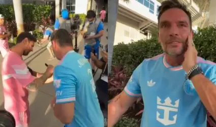 Julin Gil y Lionel Messi